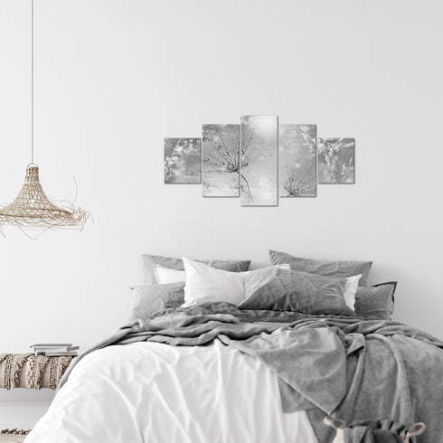 Wandbilder Wohnzimmer XXL Pusteblume Moderne Bild Gräser